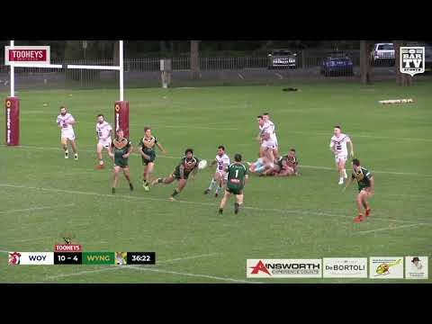 2019 CCRL - Reserve Grade Round 11 Highlights - Woy Woy v Wyong