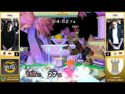 SiW5 - Haky (Ganon) Vs. Cillit (Peach) - Pools - Melee Singles