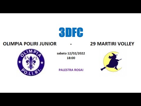 3DFC - OLIMPIA POLIRI JUNIOR vs 29 MARTIRI VOLLEY