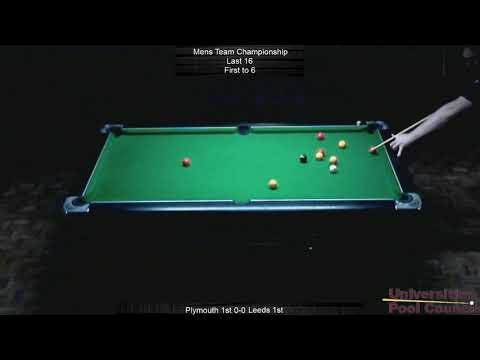 BUCS 8-Ball 19/20: Men's Team Championship - Plymouth 1 vs Leeds 1