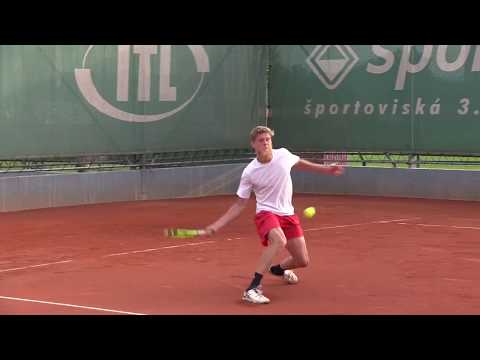 Marek Řeháček po prohře ve čtvrtfinále na turnaji ITF v Trnavě 2017