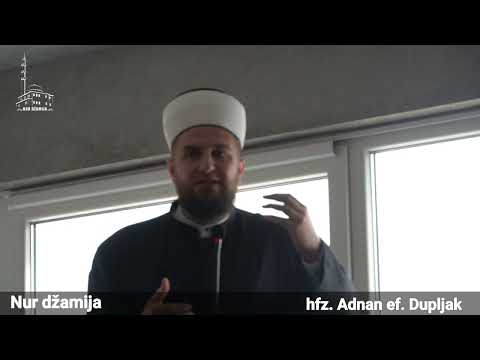 VRIJEDNOST SADAKE - hfz. Adnan ef. Dupljak