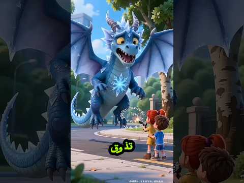 الأطفال لقنوا الوحش درسًا 😱👹💥 #shorts