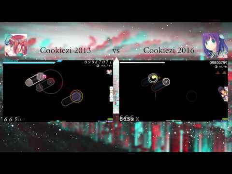 Osu!┃Cookiezi (2013) vs Cookiezi (2016) ┃Team Nekokan - Can't Defeat Airman┃