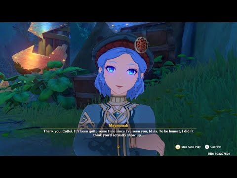 MAYMUNAH INTRODUCTION Genshin Impact CUTSCENE