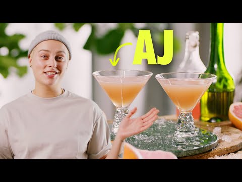 We found a drink with A.J's name on it! | Absolut Drinks with A.J.