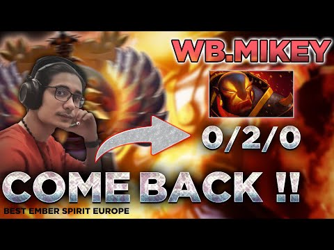 ✅Kasra Mikey Biggest Comeback with EmberSpirit vs Secret.Crystallis - WB.Mikey Gameplay Highlights!!