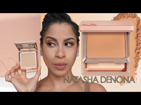 NATASHA DENONA // Hy-Glam Powder Foundation NP10- First Impressions