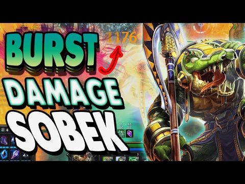 Smite: Burst Damage Sobek Build - Look At Me... I AM THE MAGE NOW!