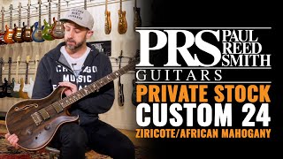Video thumbnail for PRS Private Stock #8745 Custom 24 Semi-Hollow | CME Gear Demo | Alex Chadwick by Chicago Music Exchange