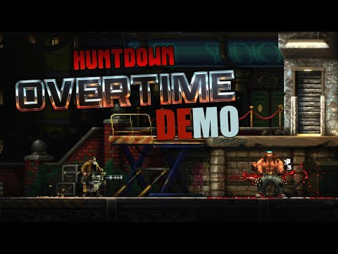 HUNTDOWN: OVERTIME | Roguelite in a Dystopian Crime-infested City | Full Early Demo Gameplay