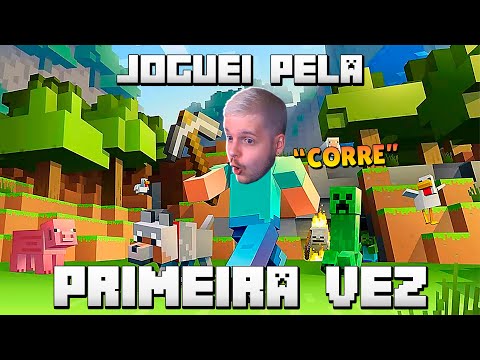 🤩 𝗙𝗜𝗡𝗔𝗟𝗠𝗘𝗡𝗧𝗘! JOGUEI MINECRAFT PELA 𝟭ª 𝗩𝗘𝗭 NA VIDA! 🔥 ‹ KHORTEX ›