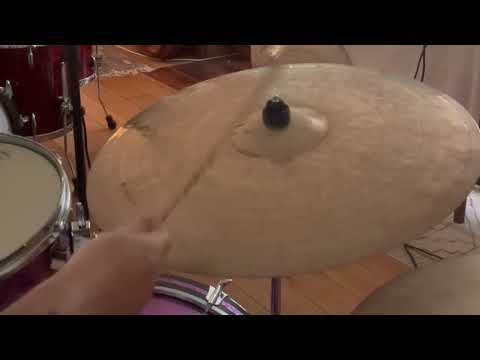 Roberto Spizzichino 20" Light Medium Thin Ride cymbal, 1816 gr - Video image 13