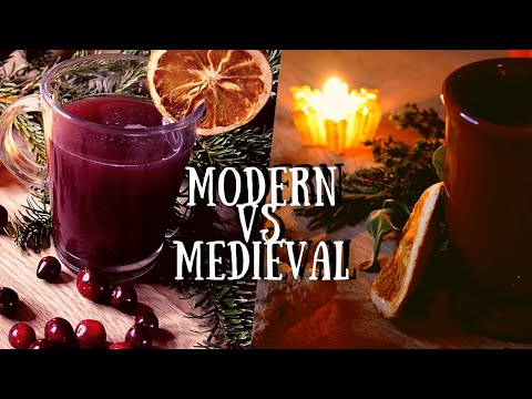 Medieval Hypocras vs German Glühwein - the best mulled wine recipe | #21daystilyule | Day 2