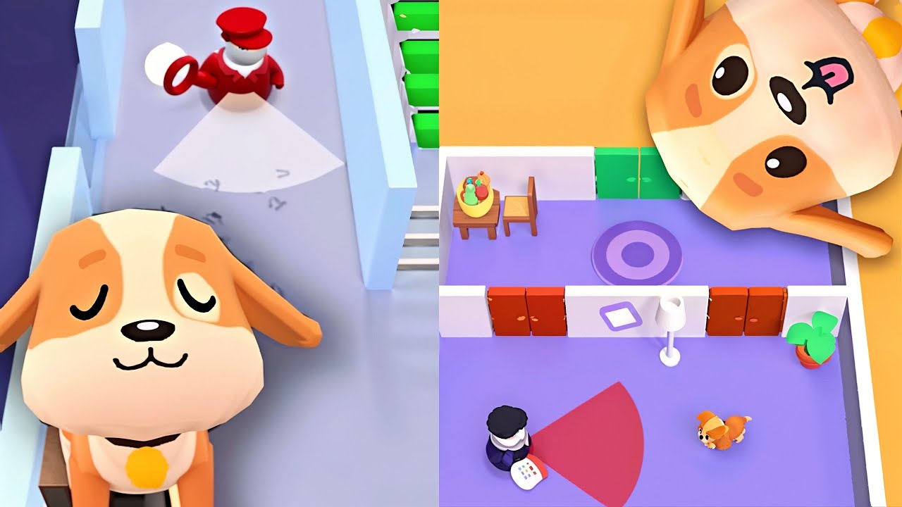 Dog Escape - All Levels Gameplay Android,iOS Part 1