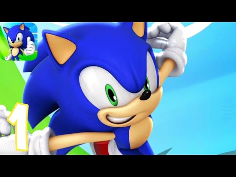 Sonic Dash - Gameplay Walkthrough Part 1 - Sonic (iOS, Android)