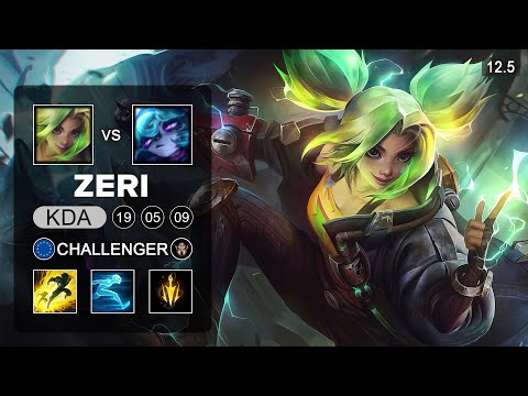 Nisqy Zeri Mid vs Vex - EUW Challenger - Season 12 Patch 12.5