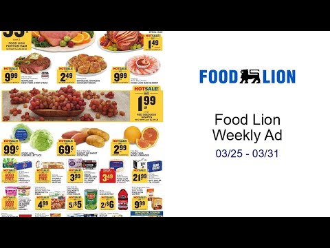 Food Lion Weekly Ad 03/25 - 03/31