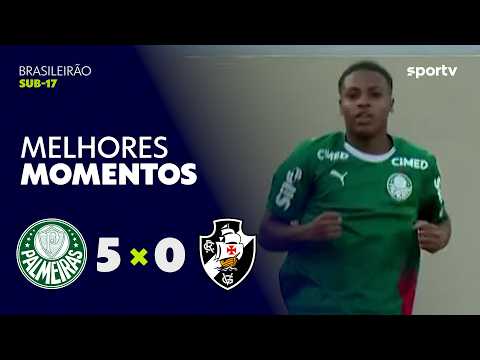 Gols e melhores lances de Palmeiras x Vasco da Gama