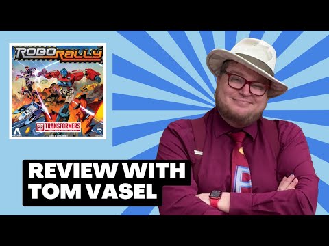Robo Rally Transformers Review:  Quick Take with Tom Vasel