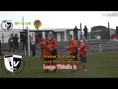 Irvine Victoria v Largs Thistle, Ayrshire Weekly Press Cup 30/3/13