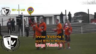 preview picture of video 'Irvine Victoria v Largs Thistle, Ayrshire Weekly Press Cup 30/3/13'