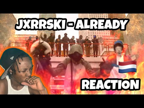 AMERICAN REACTS TO DUTCH DRILL RAP! Jxrrski - Already #SK6 (Dir. by @redmoonsstudios)