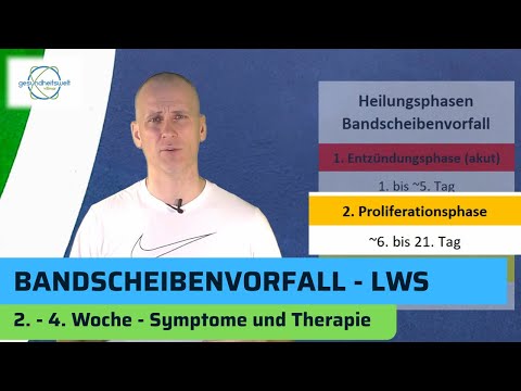 Bandscheibenvorfall Lendenwirbelsäule (LWS) - Heilung Teil 2 von 3
