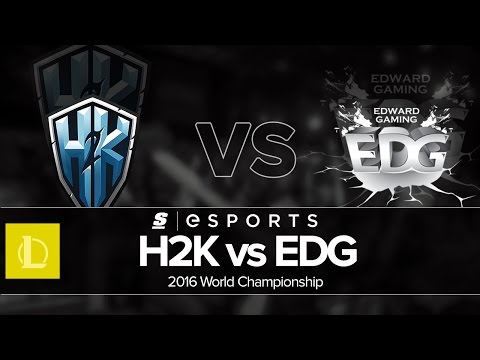 Highlights: H2K vs EDG (Worlds 2016 Day 6)