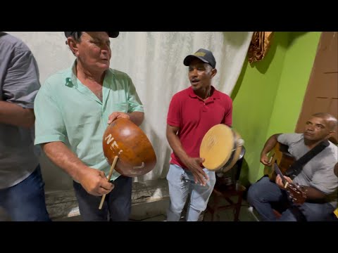 Samba Na Casa De Lalú(São José/Pé de Serra Bahia) Batuque Com João De Zota & Jaime 🎸🎶