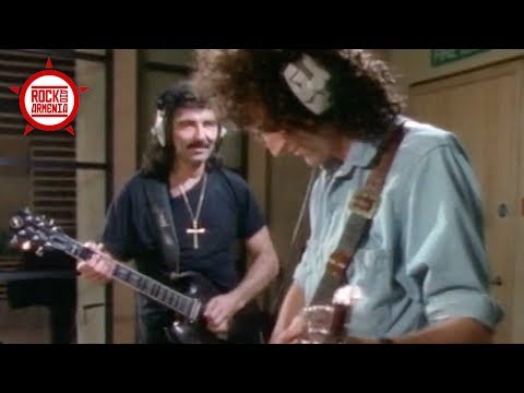 Brian May & Tony Iommi Recording Together
