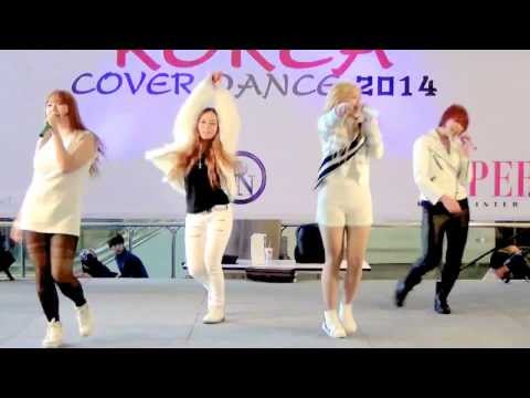 140302 Hunger cover 2NE1 - Do You Love Me + I Am The Best + Scream @Esplanade Korea Cover Dance 2014