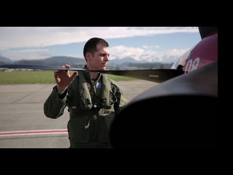 Pierre, pilote instructeur sur PC-21