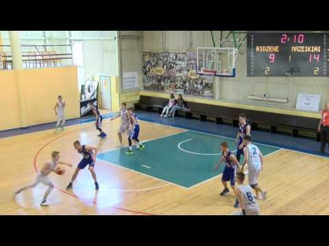 BBBL U-15 SUPERFINALS / 28.04 - 30.04 / Riga, Latvia / BS Rīdzene (LAT) vs. Mažeikiai (LIT)
