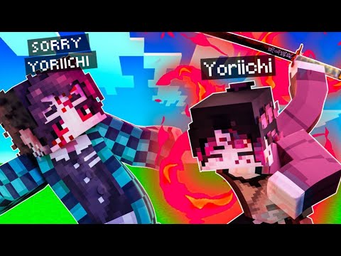 Summoned Yoriichi Gone Wrong!😱 Minecraft Demon Slayer