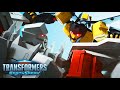 Transformers EarthSpark NEW SERIES Best Fights Animation Transformers Official