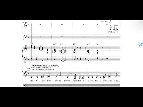 Songs of a Disney Sidekick three part SAB