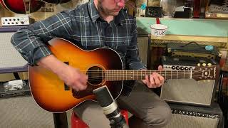 Video thumbnail for 2017 Waterloo WL-JK Jumbo King rosewood jumbo guitar by Jake Wildwood & Co