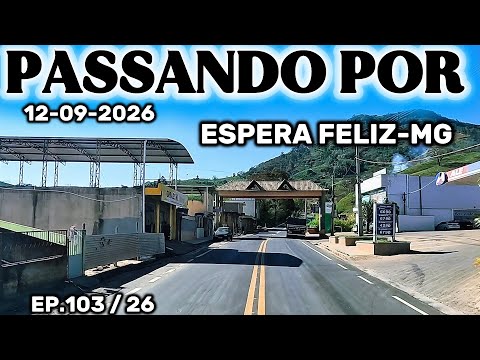 PASSANDO POR ESPERA FELIZ-MG ,DORES DO RIO PRETO-ES E GUAÇUÍ-ES  #minasgerais #espiritosanto #divisa