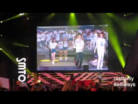 120922 Hope Chanyeol focused at SMTown Live World Tour in Jakarta HD fancam