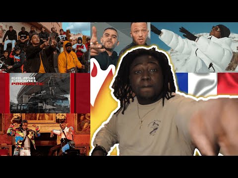 FRENCH RAP REACTION ft. Ninho, Alonzo, Key Largo, Hornet La Frappe, Kalash Criminel, Sofiane, Azet