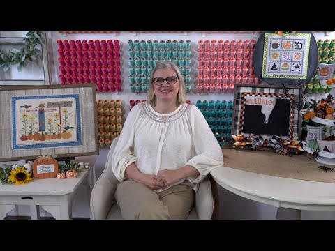 Flosstube #88: Join Kimberly for a look at Serendipity, Stitch-Tober projects and goals and more!