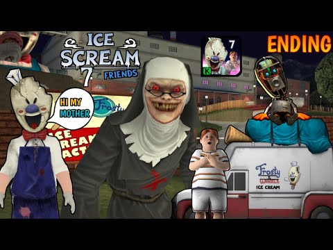 Ice scream 7 friends:Lis full gameplay in tamil/Ending/Horror/on vtg!