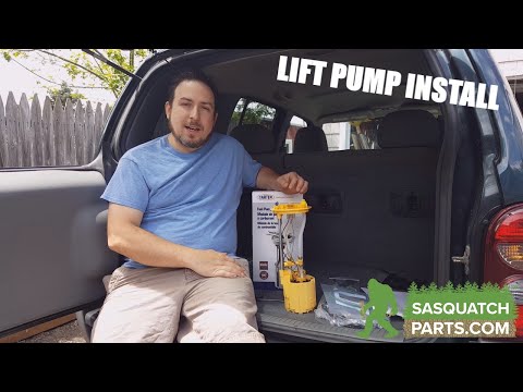 Jeep Liberty CRD Lift Pump Install (Air In Fuel FIX) - Sasquatchparts.com
