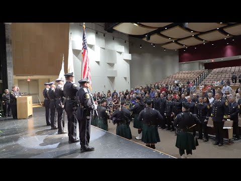 2024 Reading Police and Fire Badge Pinning Ceremony