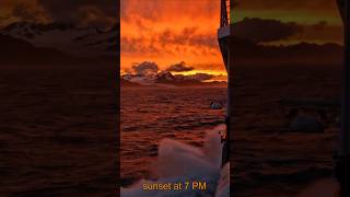 🚢 South Georgia Sunset 🌅 #Shorts