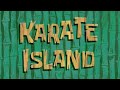 Karate Island Title Card
