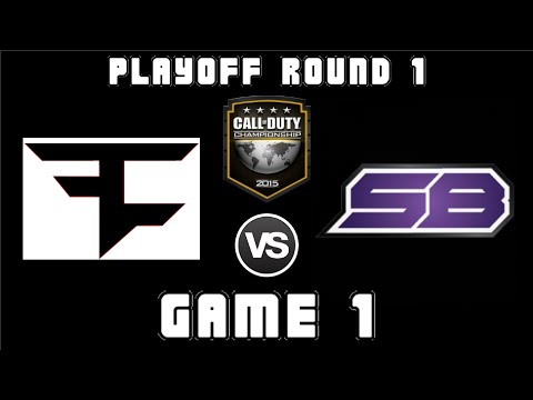 COD Champs 2015: Faze Black vs Strictly Business - GAME 1