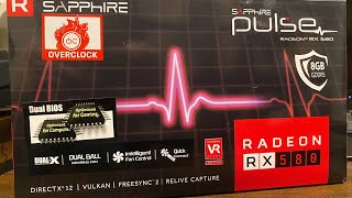 Video thumbnail for Unboxing: Sapphire Pulse RADEON RX 580 by Marco's Tech Talk