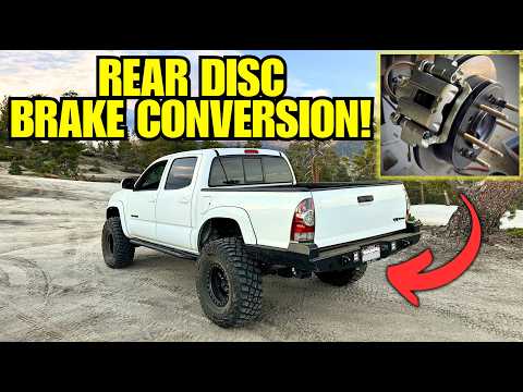 Tacoma Rear Disc Brake Conversion *PLUS* Rear Wheel Bearing Replacement!